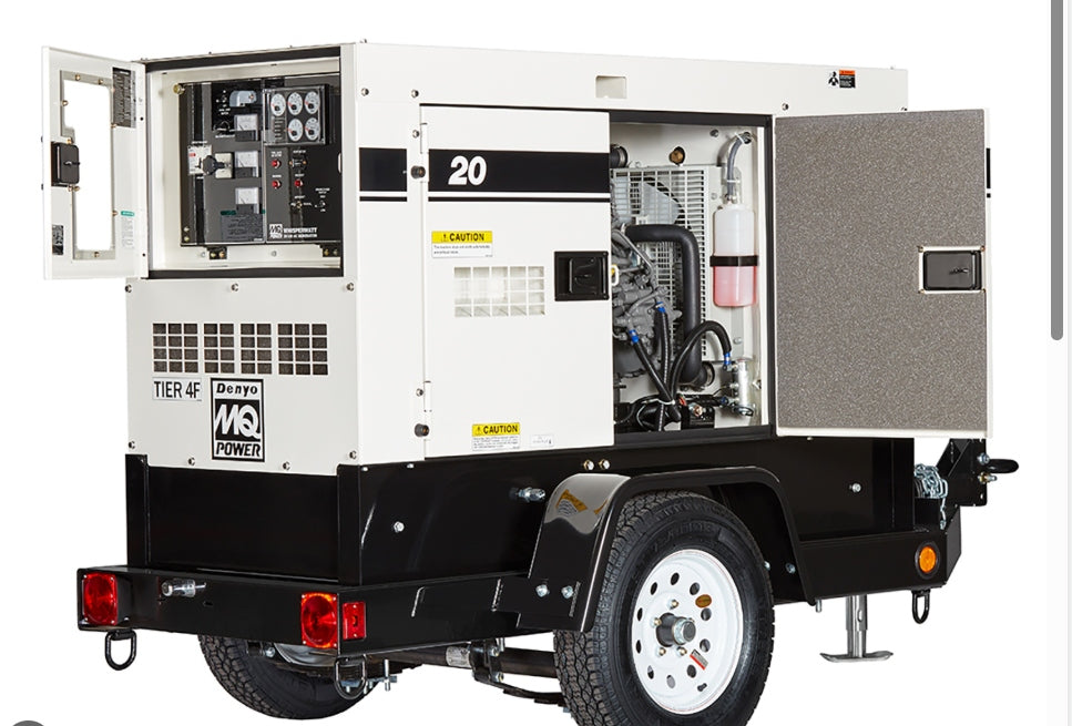 20 kW Diesel Generator Rental