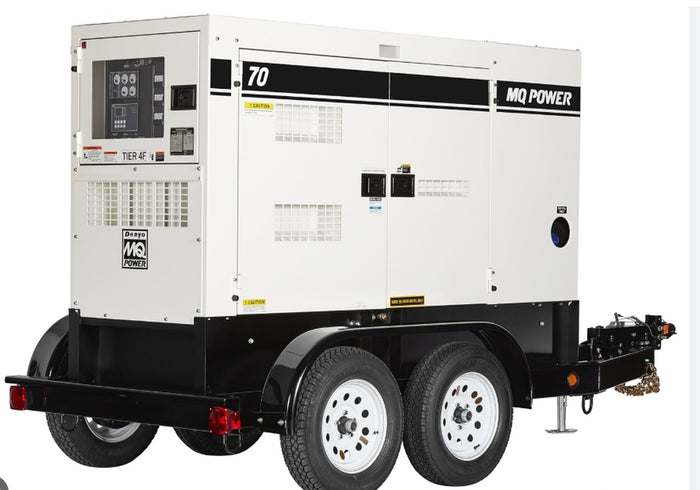 56 kW Diesel Generator Rental