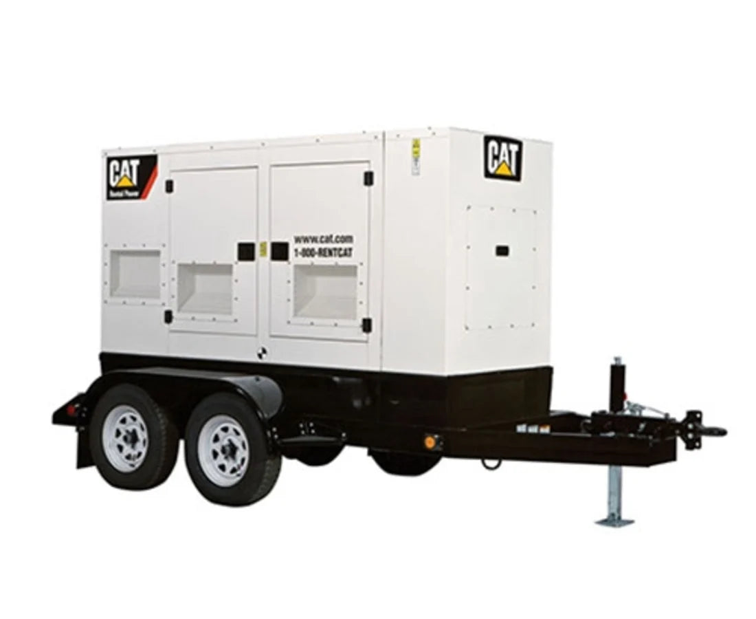 CAT generator available for temporary power rental from H&L
